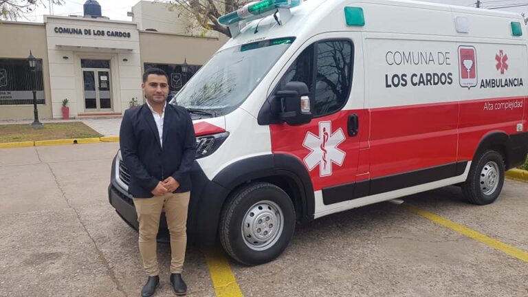 La Comuna presentó en sociedad la flamante ambulancia con tecnología de última generación