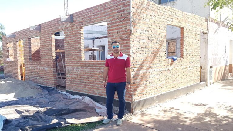 Bomberos avanza en su cuartel con el apoyo comunal