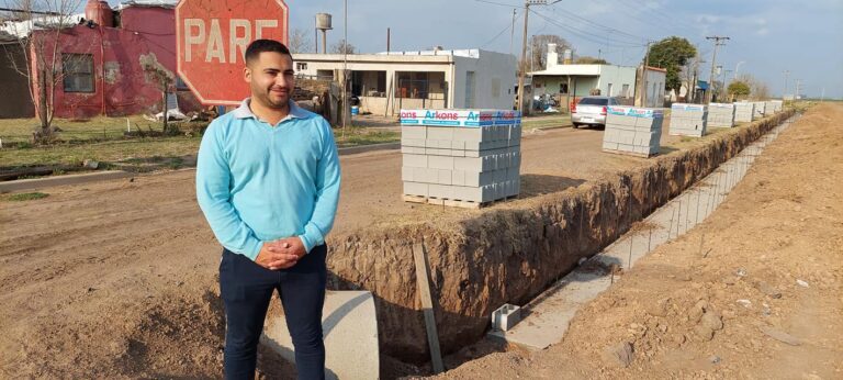 Notorios avances en la urbanización de calle Santa Fe