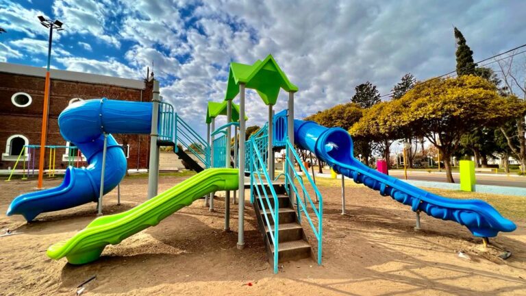 La Comuna puso en valor la «Plaza Tiempo de juego»