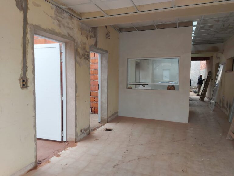 SAMCO – Trabajos en el interior del edificio