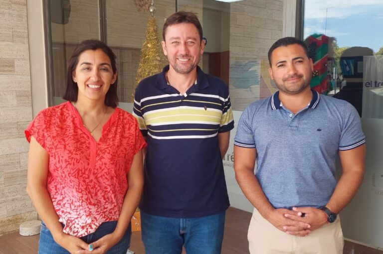 AGENCIA PARA EL DESARROLLO – Alan Tramannoni y Natalia Sanchez ya trabajan en la nueva comisión