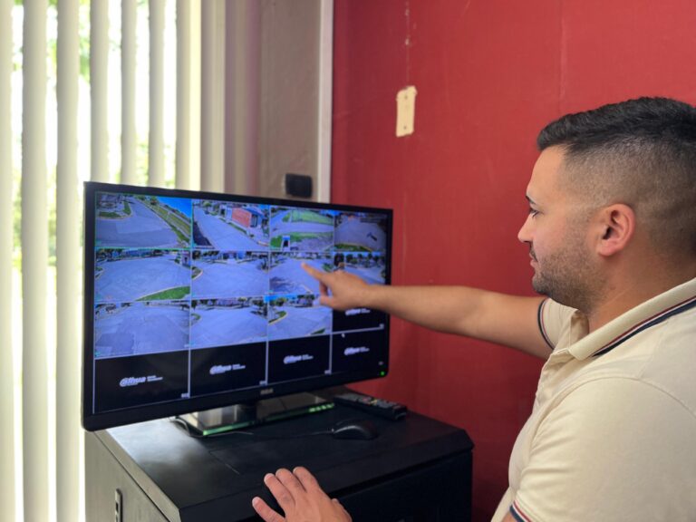 Se completó el sistema de video vigilancia en el ejido urbano de Los Cardos