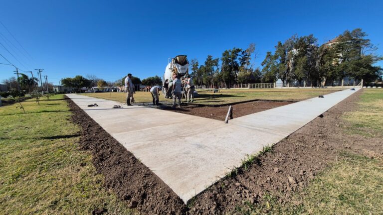 La comuna de Los Cardos avanza en el nuevo «Parque Norte» para la recreación y el deporte