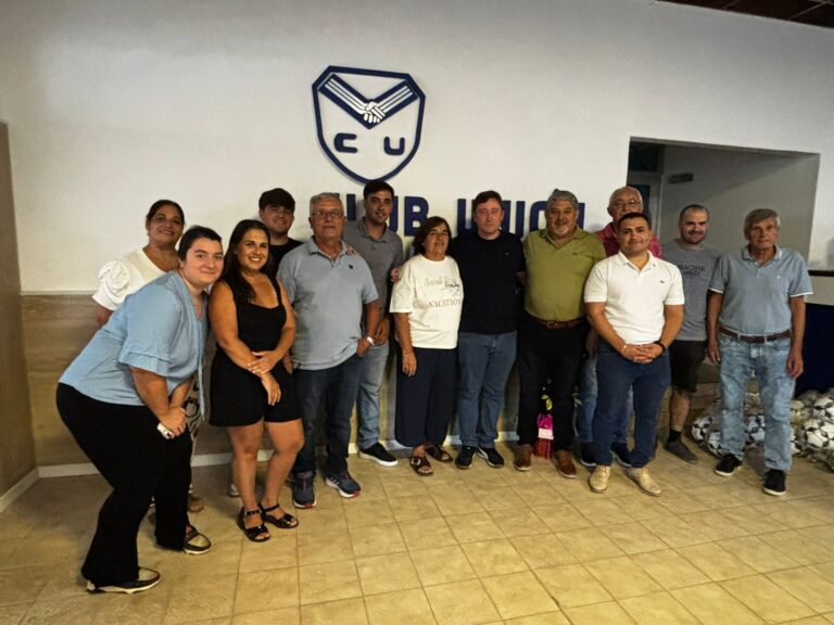 Trabajo articulado entre la comuna, el senador y el club para las mejoras de la Sede del Club Unión